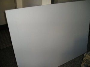 DIY Projector Screen - Final Product